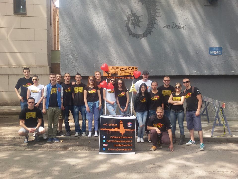 Balkan street of European values – 9.May 2015, Nis