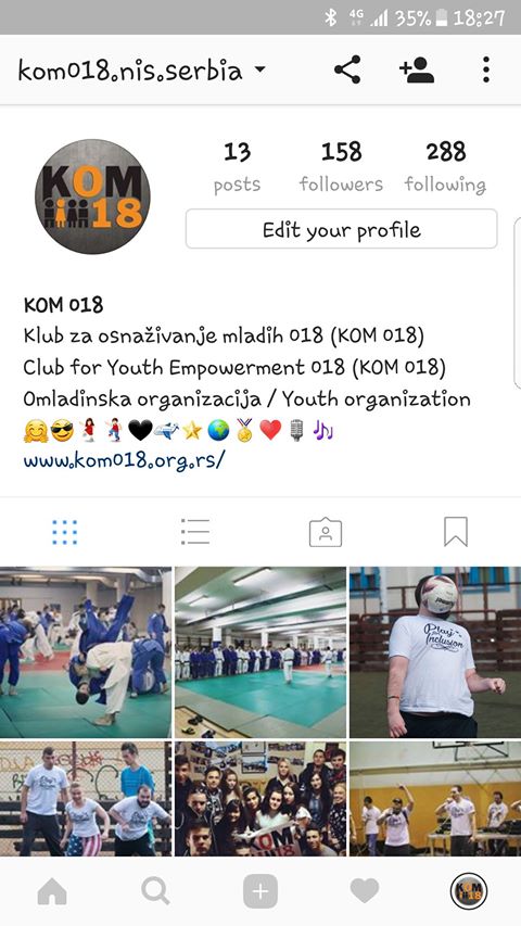 KOM 018 Instagram
