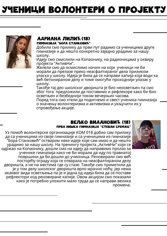 Časopis o volonterizmu — fotografija 7