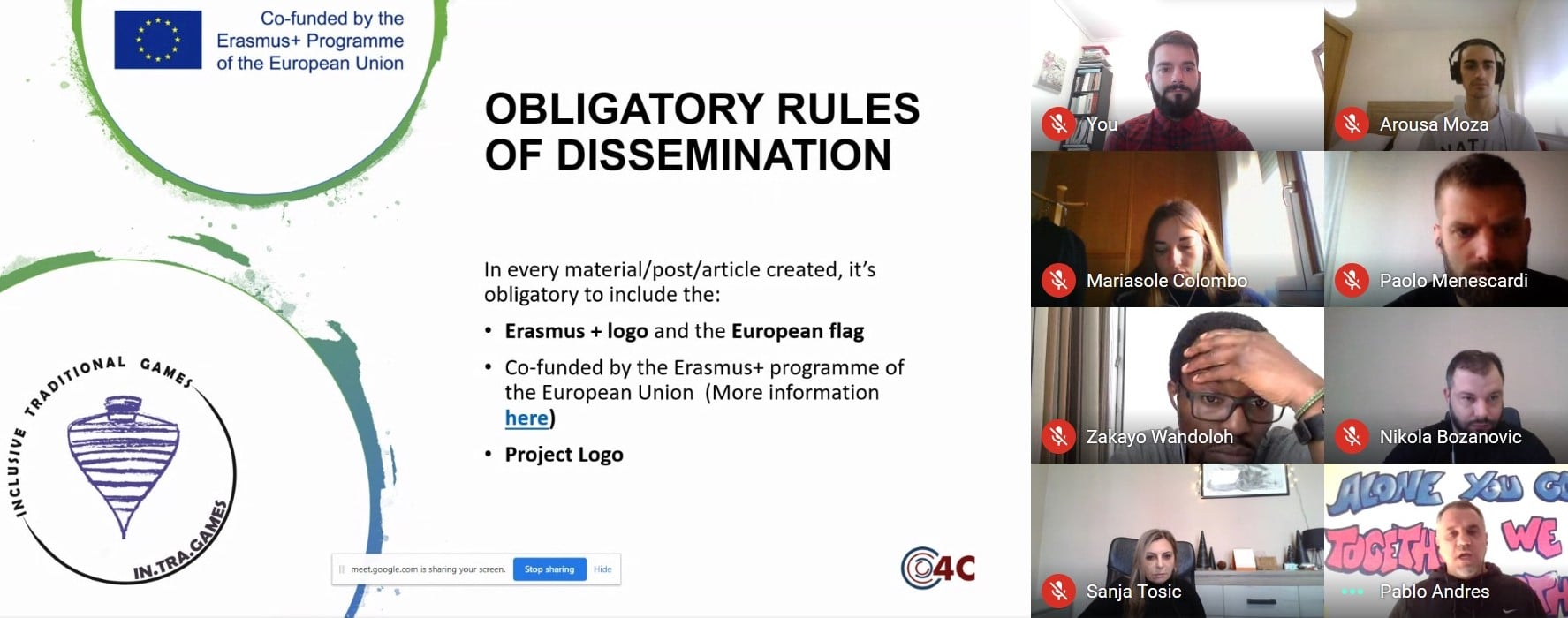 Kick-off Meeting for INTRAGAMES