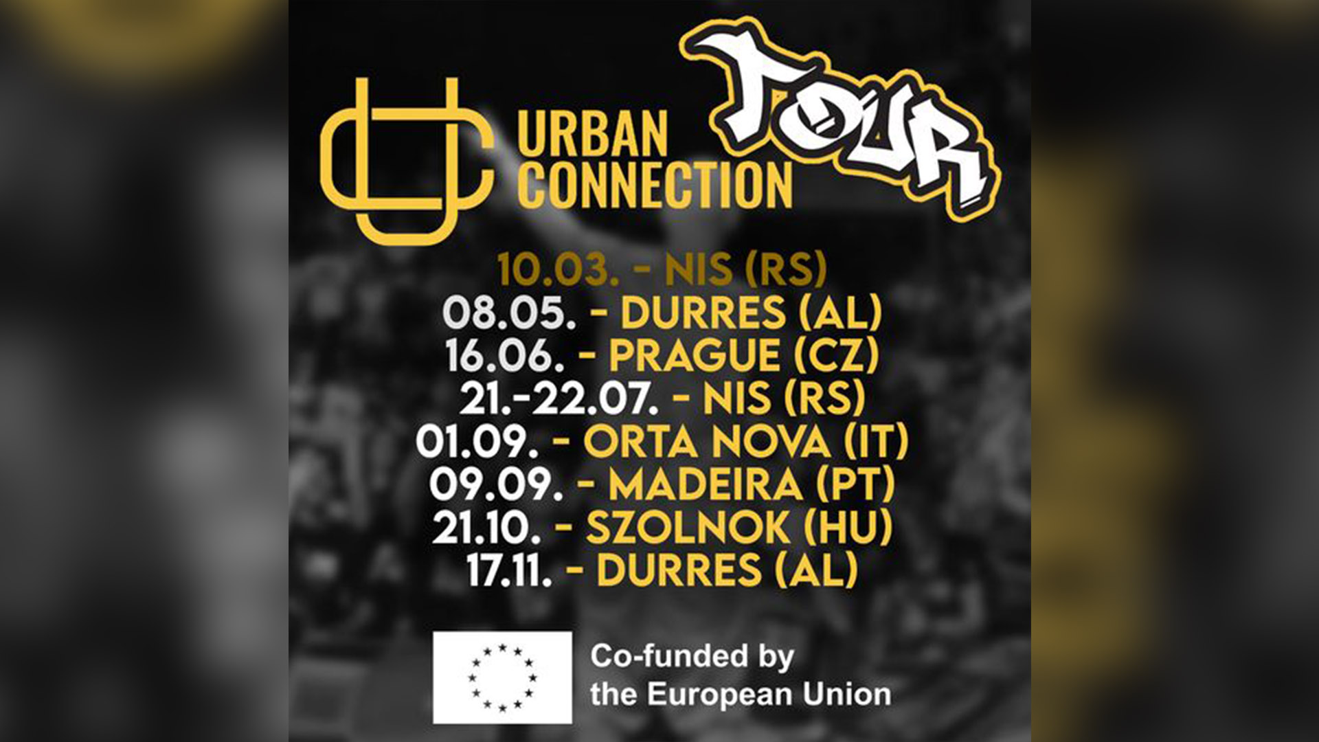 Urban Connection Tour – Upcoming Events