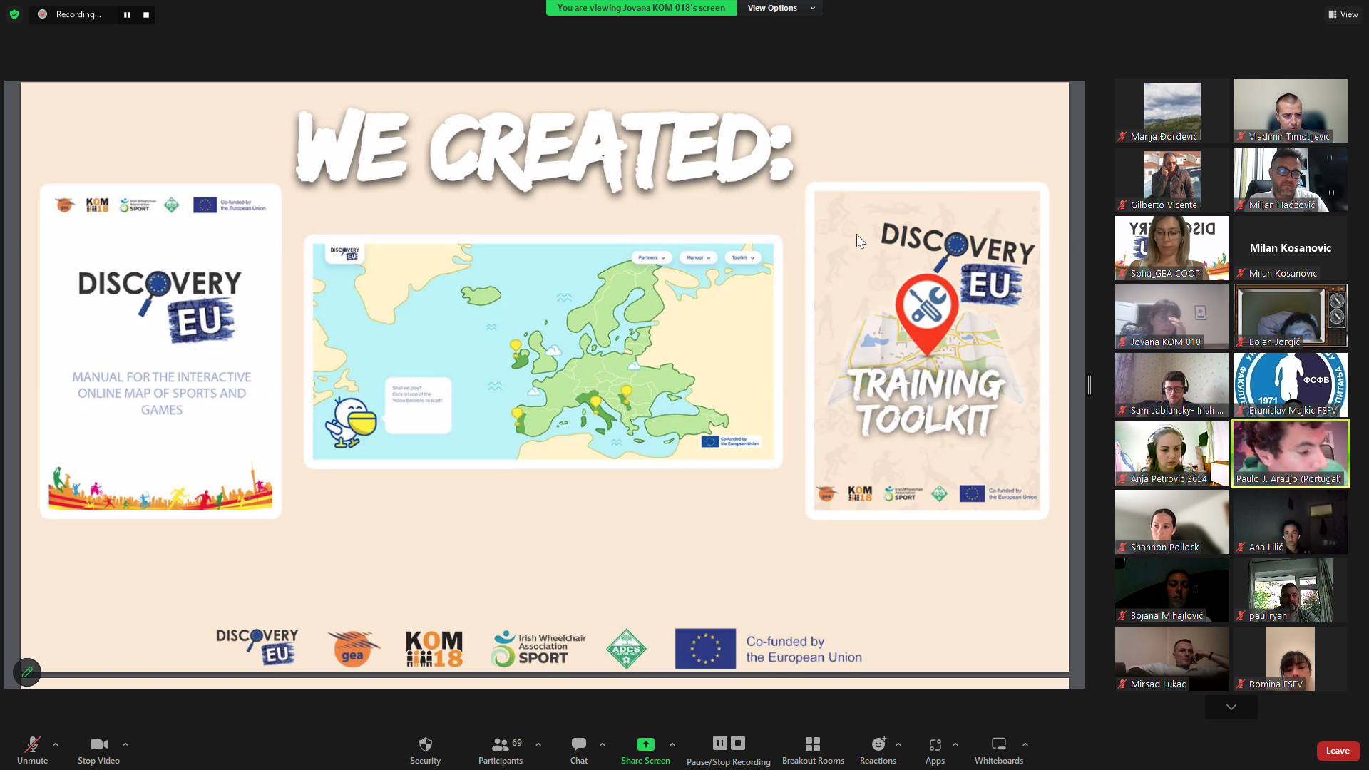 European Online Seminar – Discovery EU — photo 3
