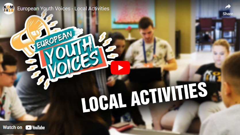 European Youth Voices – local activities