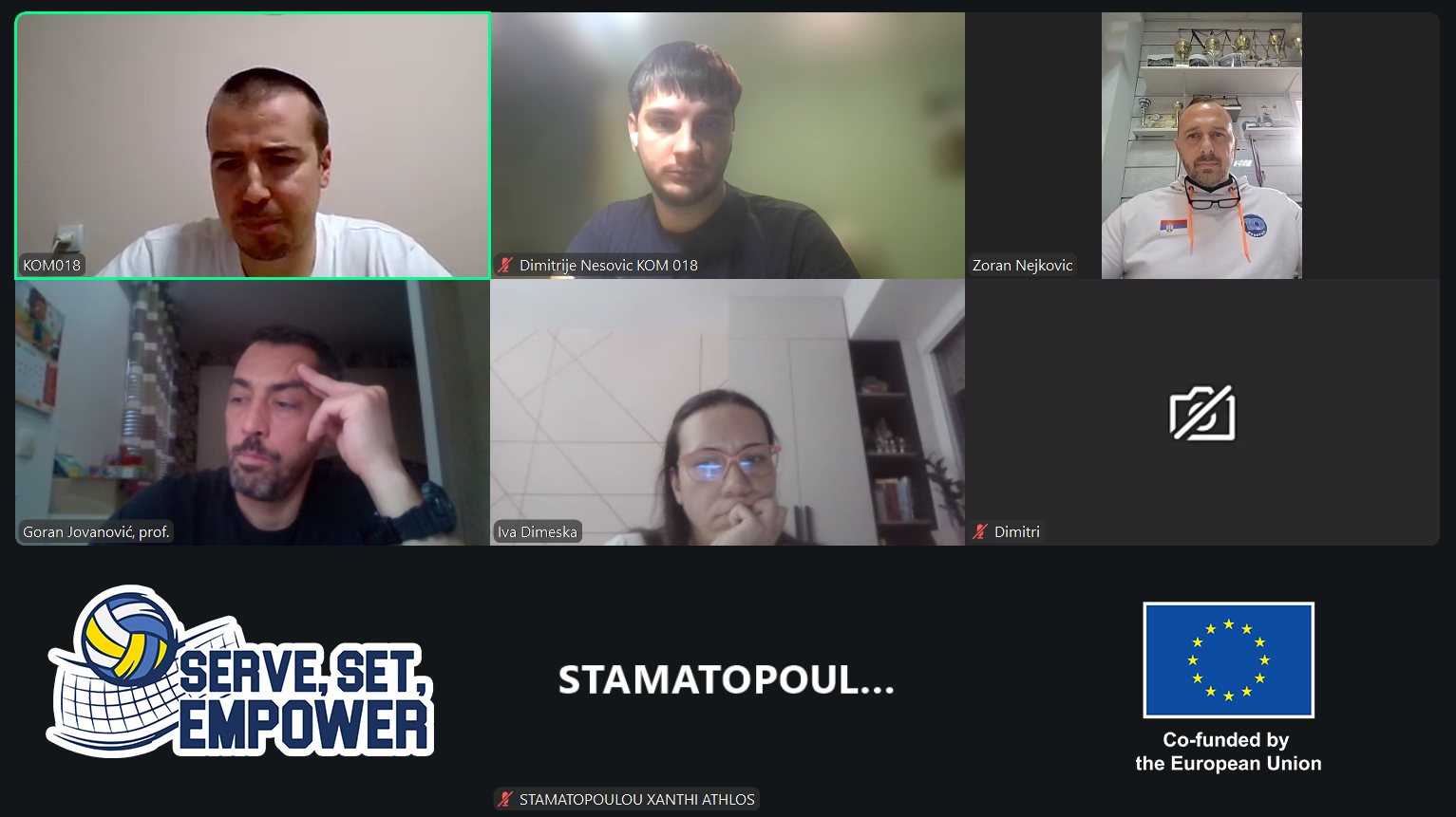 Serve, Set, Empower – Online kick-off meeting — photo 2