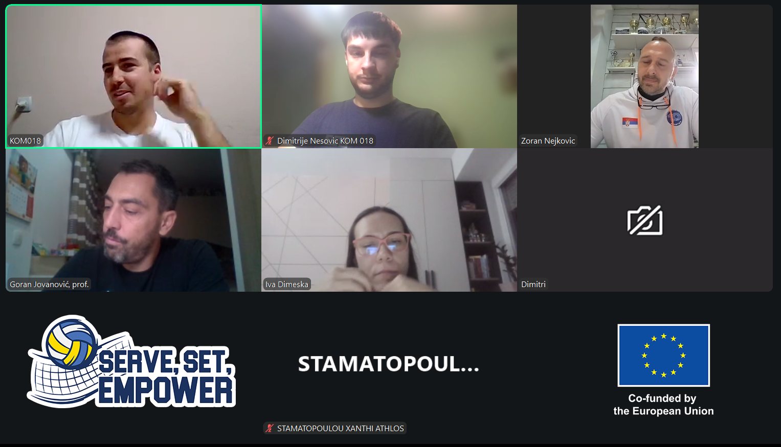 Serve, Set, Empower – Online kick-off meeting — photo 3