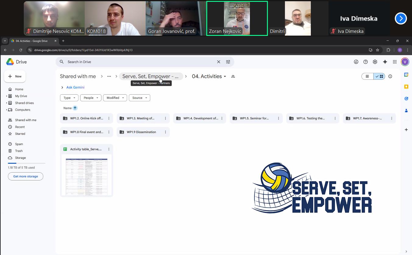Serve, Set, Empower – Online kick-off meeting — photo 7